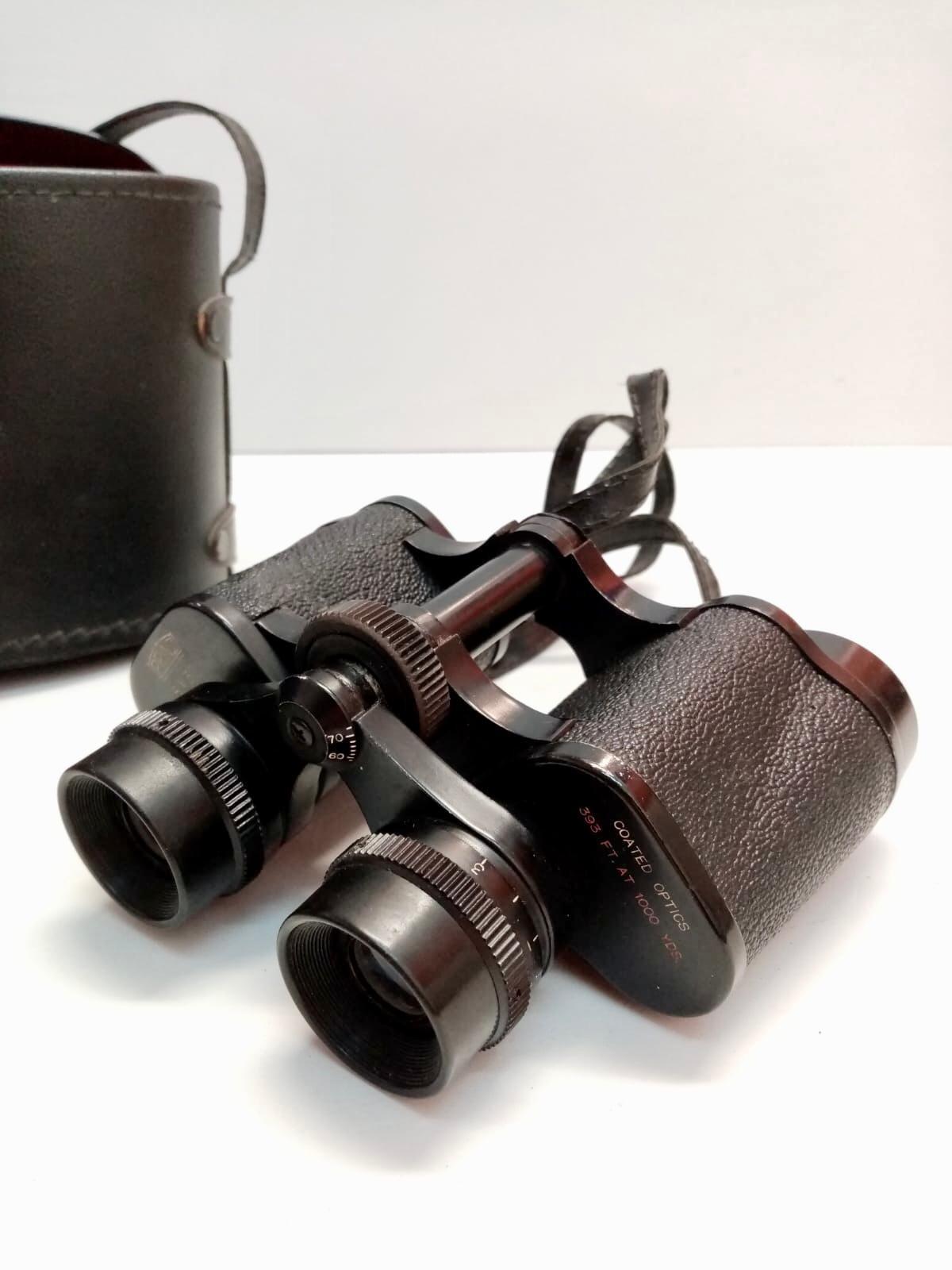 8x30 Prinz Binoculars with Coates Optics in Carrying Case. - Bild 3 aus 7