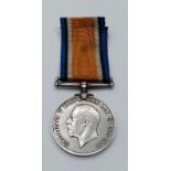 First World War Medal Awarded to Corporal J Finall 15009 of the Loyal North Lancs Regiment. Complete