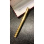Cartier Must De ball point pen. Needs an ink. Excellent condition, Gold Plated