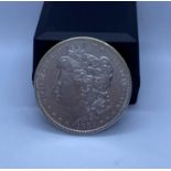 US Morgan Dollar 1884 Philadelphia Mint. Fine Condition.