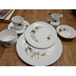 Royal Doulton translucent china 'Westwood' 8 setting dinner set