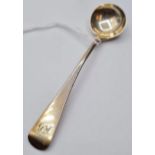 A Georgian Silver Mustard Spoon, 7.3g