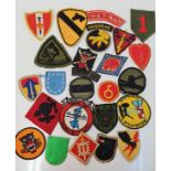 25 x Vietnam War ?In Country? Made US Army Cloth Badges