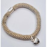 STERLING SILVER LINKS OF LONDON BRACELET