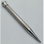 Vintage Silver Propelling Pencil Having the Marking ?Lifelong? Sterling Silver. 9.5cm.