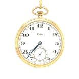 9CT YELLOW GOLD MAPPIN & WEBB POCKET WATCH WITH ORIGINAL BOX, PLEXI GLASS MISSING, FULL WORKING