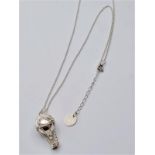 ALEX MONROE STERLING SILVER HOT AIR BALLOON NECKLACE