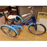 A 1950?s Sunbeam ?Winkie? Childs Tricycle Similar to Triang, Fair Condition.