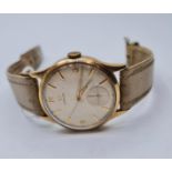 9ct gold Omega 266 movement 14210992 in working condition