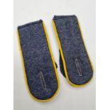 Luftwaffe flyer/flieger Flieger Rank Shoulder Boards Scarce, hard to find matching original pair