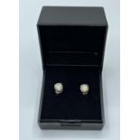 Pair of Diamond stud earrings with 1.46ct diamond