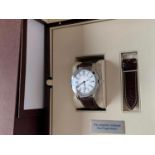 Longines Lindbergh Hour Angle Watch, Special anniversary edition in original presentation box.