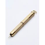 9ct Gold Toothpick 6.6g