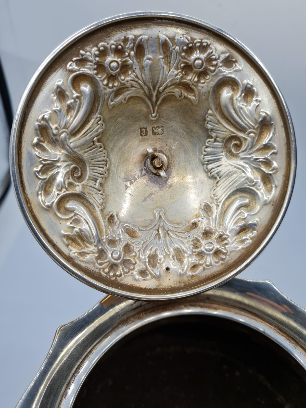 1920 Ornate Silver Teapot 766g - Image 8 of 8