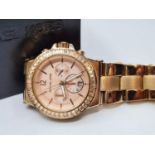 Michael Kors chronograph watch in original box