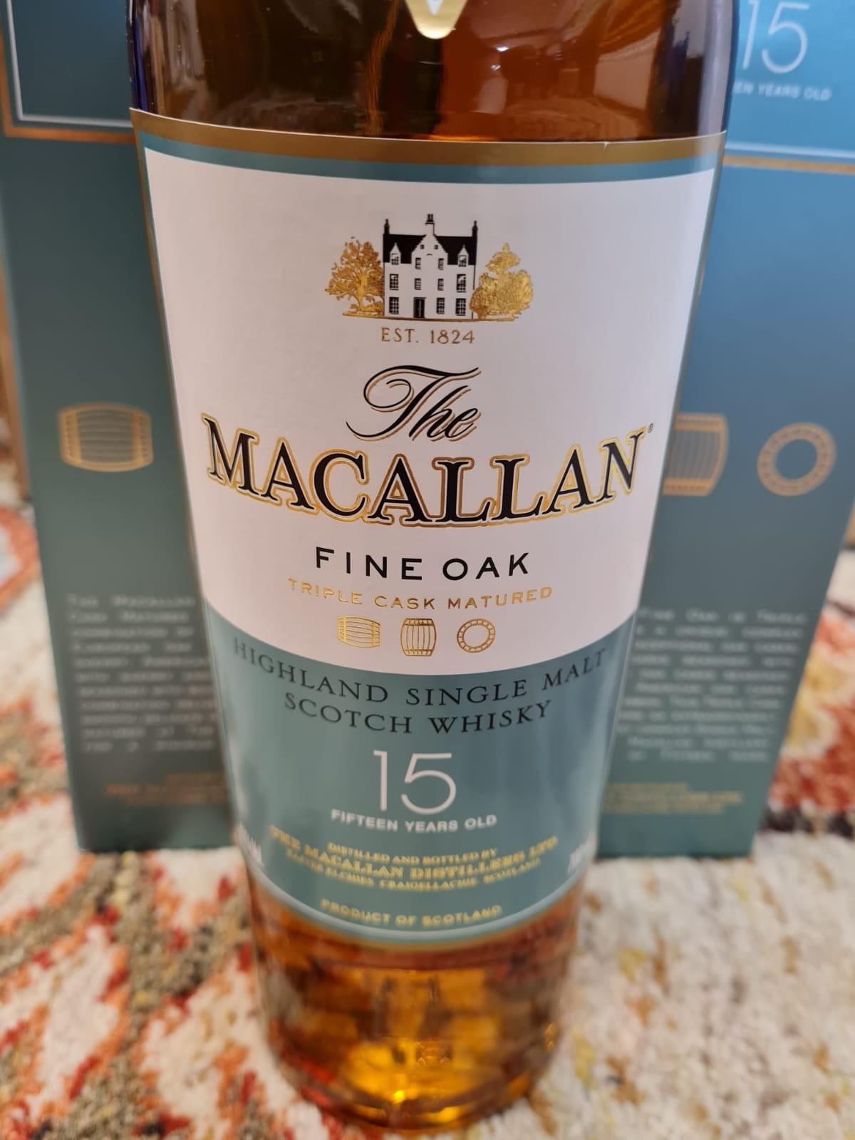 Two Boxed Bottles of ?The Macallan? Fine Oak Triple Cask Matured Single Malt Whisky. Over 15 Years - Image 3 of 4