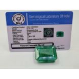 51.10ct Certified Emerald Gemstone