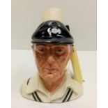 14cm high Royal Doulton cricket figure. Complete with original certificate