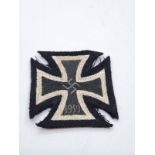 Iron Cross 1st Class in Cloth Either original, unused in mint condition, or a very good quality