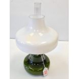 Danish Mid Century Paraffin Lamp.