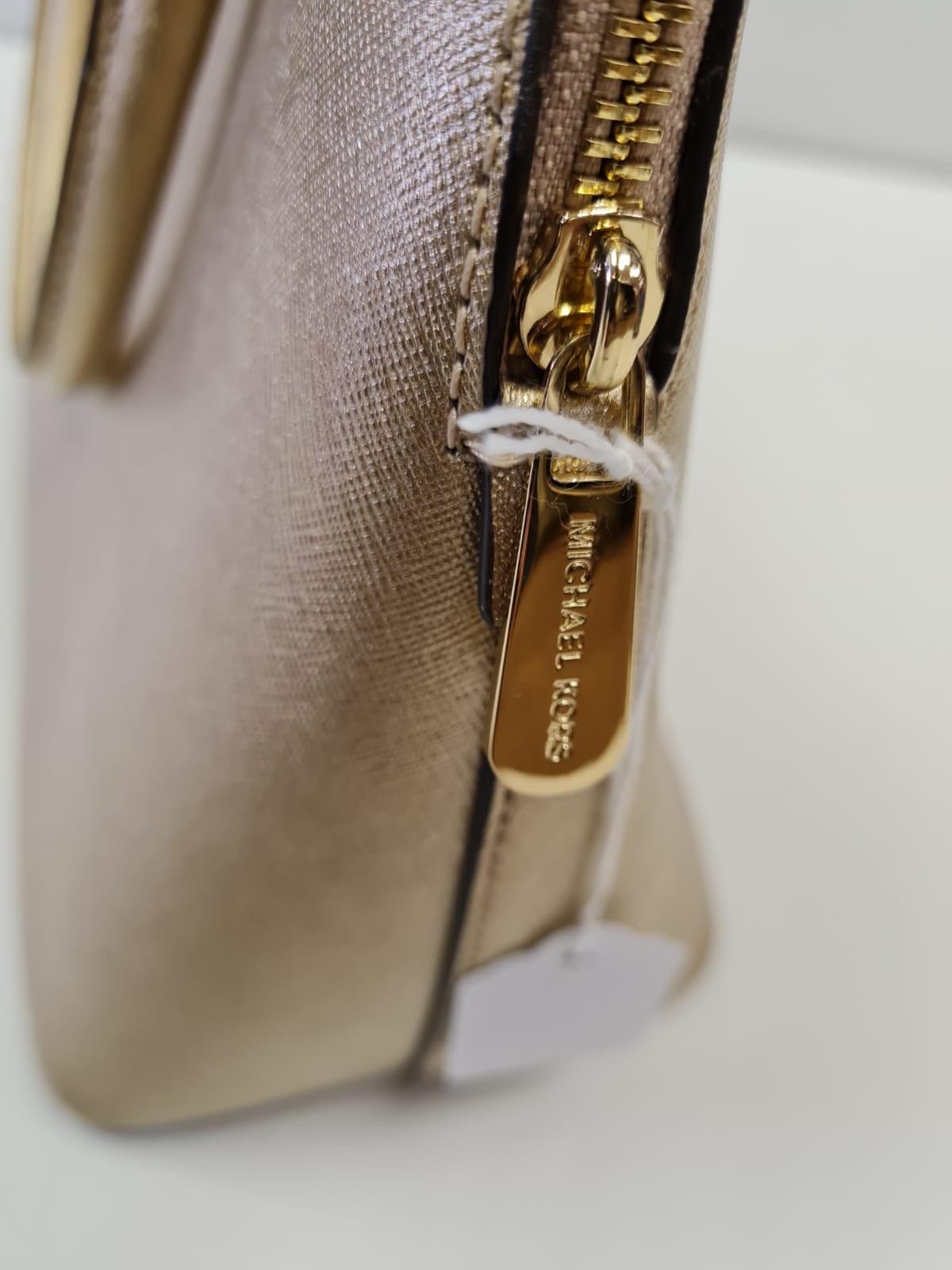 Michael Kors new and unused handbag in a subtle shade of Chantilly gold - Image 3 of 5