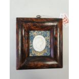 Framed Oval Cameo of a Gentleman