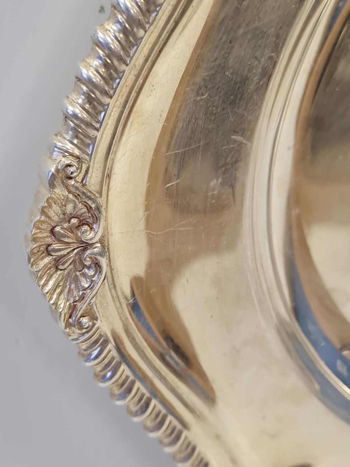 ASPREY STERLING SILVER TRAY, weight 1881.2G - Image 2 of 7