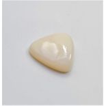 5.71ct Triangular Shape Certified Opal gemstone