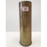 1916 Trench Art Battle of the Somme WWI Shell Height 29.5 cm