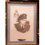 Six Framed Limited Edition RAF Receivers of the Victoria Cross with Ribbons