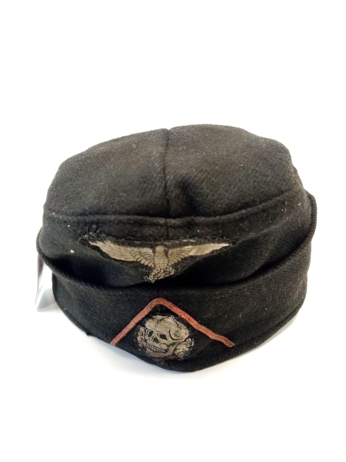 WW2 German SS Panzer M40 side cap