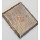 1950?s Silver Cigarette Case, 100g.