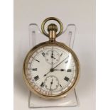 Vintage chronograph pocket watch