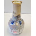 Karl Ens Mid 2oth Century Lava Vase Height 22.5 cm In very good condition with minor gilding wear