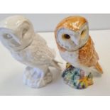 Two Large Beswick Owls. Approx Height 19 cm in excellent condition