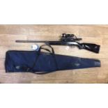 Diana G46 Air Rifle With Telescopic and Infra Red Sights .22 Calibre With Zipcover With Tin of 500