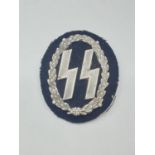 WW2 Style reproduction waffen SS womens breast pocket badge