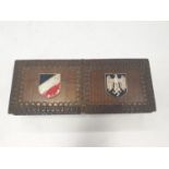 WW2 German Africa corps playing cards box