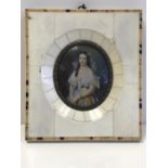 Portrait Miniature of a Lady.