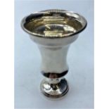 Vintage Silver Kiddush Cup, Clear Hallmark for Saunders and Mackenzie, Birmingham 1928