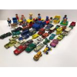 Quantity of Moko Lesney cars some Tonka and other items