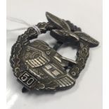 WWII German Tank badge