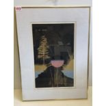 Framed and Glazed 61/95 Limited Edition 'Distant Night 2' Signed by Jan King