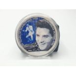 Elvis Presley SILVER DOLLAR 2006. Having silver US Eagle to one side and Elvis in colour to the