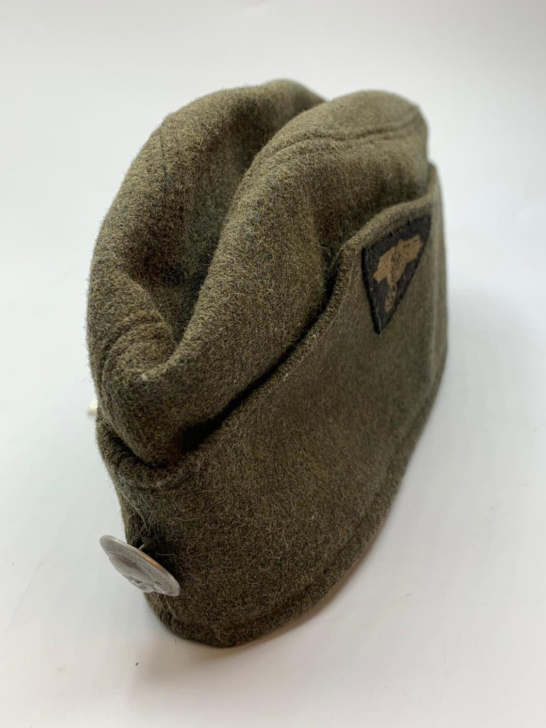 WW2 German 3rd Reich SS-VT Overseas Cap - Image 3 of 5