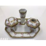 Noritake dressing table vanity set.