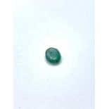 4.31 Ct Natural Emerald. IDT Certified