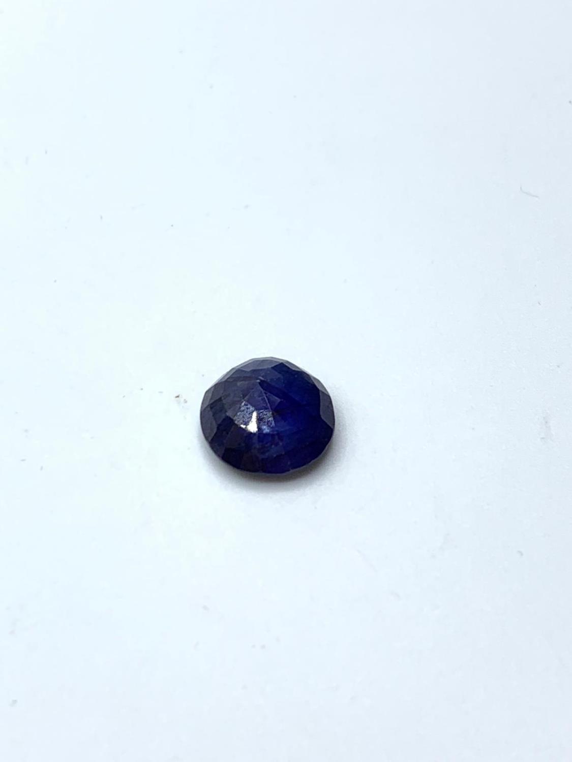 5.73 Ct Natural Sapphire. IDT Certified - Image 2 of 3