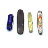 Four Vintage Penknives.