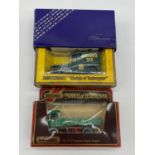 2 x Matchbox MODEL Yorkshire steam wagon and 1927 Lipton's Talbot van plus 1 x Corgi vintage Royal